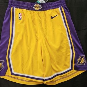 XL Lakers Logo Shorts